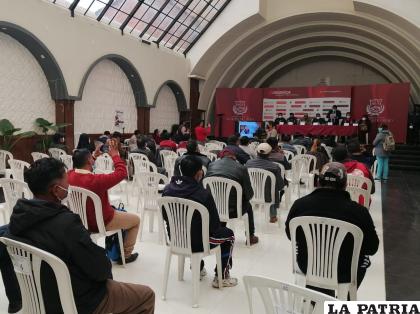 Primera sesión del COEM de 2022  /LA PATRIA
