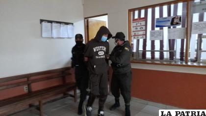 Tras la audiencia fue enviado a San Pedro /LA PATRIA

