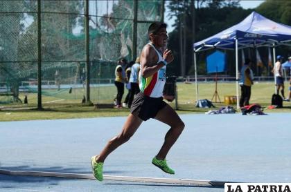 Mario Flores Vacanchi otro atleta orureño de muy buenas condiciones /RRSS