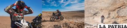 Daniel Nosiglia tuvo una mejor performance en la séptima etapa del Rally Dakar /Team Nosiglia
