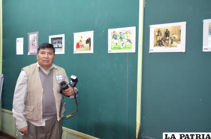 Challapa un fotógrafo que recorre el mundo junto a los deportistas bolivianos /LA PATRIA