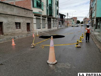 Boquetes representan un peligro para la ciudadanía 
/LA PATRIA
