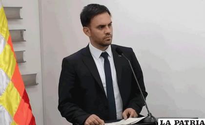 Ministro de Gobierno, Eduardo del Castillo /opinión