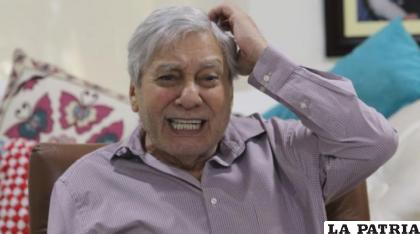 El exalcalde de Santa Cruz, Percy Fernández 
/Los Tiempos