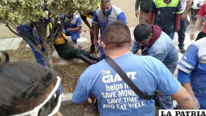 Trabajadores de Imcruz le propinaron una paliza /Opinión