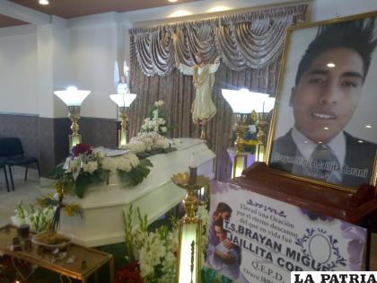 Brayan falleció tras la herida mortal en su ojo izquierdo /LA PATRIA