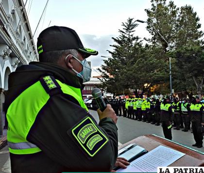 Registran 120 casos positivos en filas del “verde olivo”
/Comando de la Policía de Oruro