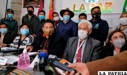 El COED de La Paz se reunió el lunes para dar nuevas medidas restrictivas /ERBOL