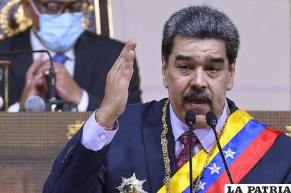 El presidente venezolano Nicolás Maduro /AP Foto/Matías Delacroix