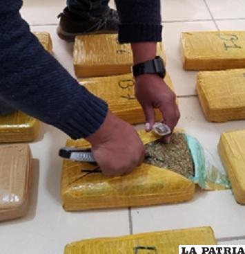 Fueron sorprendidos con marihuana entre sus pertenencias 
/Foto referencia