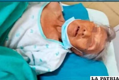 Angélica Luizaga falleció hace varios días en el Hospital General 
 /rrss