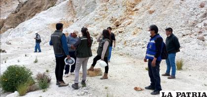 Autoridades ambientales en inspección sorpresa en el cerro San Felipe /LA PATRIA
