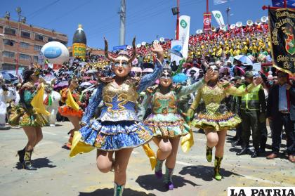 La Entrada del Carnaval de Oruro está programada para el 26 de febrero /LA PATRIA
