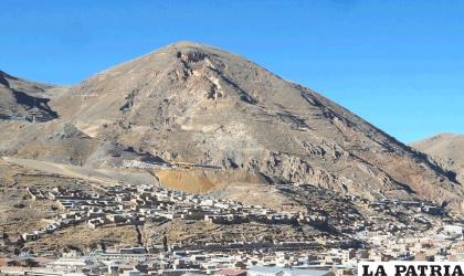 Uno de los principales centros de producción es la mina de Huanuni