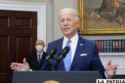 El presidente estadounidense Joe Biden 
/AP Foto/Andrew Harnik
