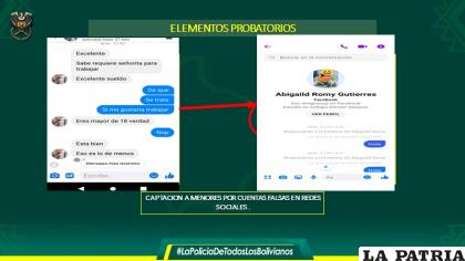 El proxeneta operaba a través de una cuenta falsa en Facebook  /policía