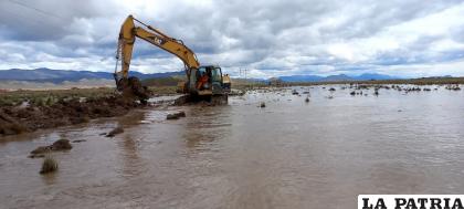 Intensas lluvias provocaron el desborde del río Vinto  /GAMO