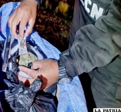Se confirmó que llevaban marihuana /felcn
