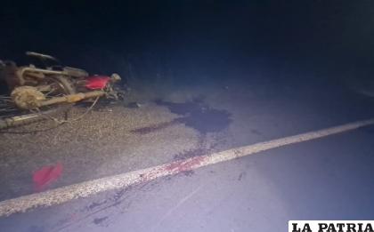 La carretera panamericana Oruro-Potosí se tiñó de sangre
 /la patria
