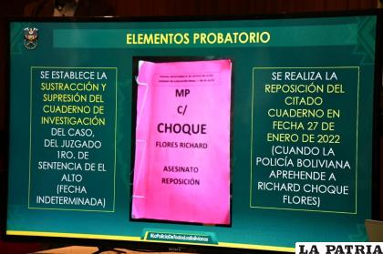 Controversialmente el juez benefició al feminicida con detención domiciliaria /Ministerio de Gobierno