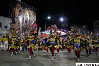Presentación del Carnaval de Oruro 2022 /LA PATRIA