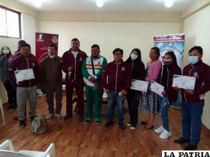 Juan Valdez agradeció el compromiso del municipio de seguir apoyando al bicicross /LA PATRIA