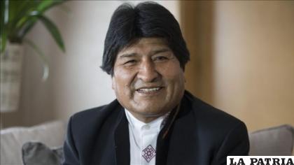  El dirigente del MAS, Evo Morales /ERBOL