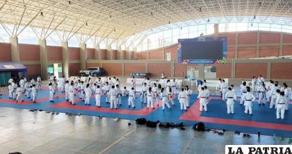 Los entrenamientos se realizaron en el Cefed de la Tamborada 
/Feboka
