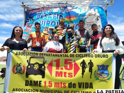 Respeto para los ciclistas fue el mensaje de esta competencia /LA PATRIA
