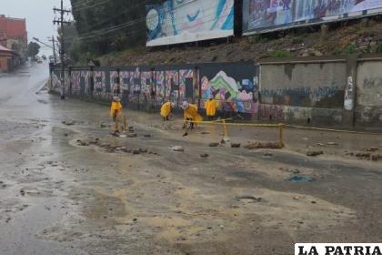 Intensas lluvias provocan 20 casos de emergencia en La Paz 
/OXIGENO