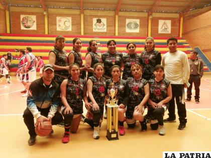 GAMO en baloncesto damas fue representante a nivel nacional /LA PATRIA