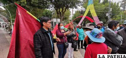 Filiberto Escalante encabezó el grupo de autoconvocados/LA PATRIA 
