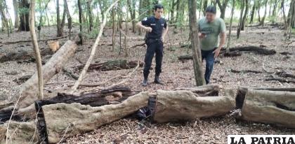 Tres días después del hallazgo del cuerpo, encontraron la bicicleta y la mochila de la víctima /Clarín
