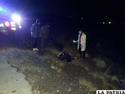 La víctima no fue identifica y esperan realizarle la prueba de necrodactilia /Tránsito
