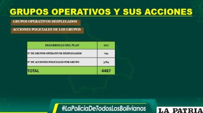 Desplegaron 723 grupos operativos durante el plan â€œUnidos y Seguros en Navidad /LA PATRIA
