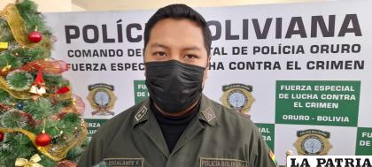 El teniente Escalante informó que indagan sobre el paradero de los delincuentes /LA PATRIA