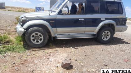 El incidente sucedió en cercanías del módulo policial en Copacabanita /LA PATRIA