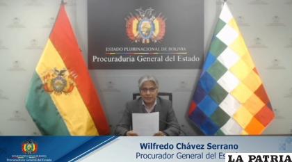 El procurador del Estado, Wilfredo Chávez /CAPTURA