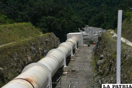El proyecto contempla construcción de dos centrales hidroeléctricas/MHE