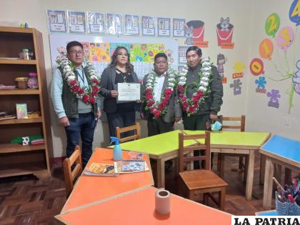 Estas aulas albergarán a niños del nivel inicial en familia comunitaria/LA PATRIA