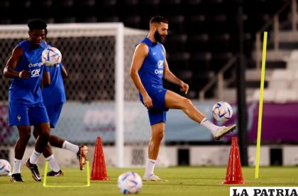 Al parecer la relación entre Pogba y Benzema no era de las mejores /infobae.com