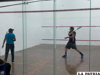 El squash necesita ampliar sus espacios /LA PATRIA