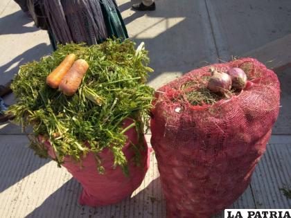 Huayña Pasto es una región donde se produce gran cantidad de hortalizas, pero este año su producción será mínima 
/LA PATRIA Archivo