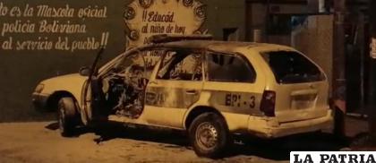 El motorizado quedó inutilizado /ABI
