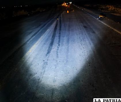 La víctima fue arrastrada varios metros y arrollada por un motorizado /LA PATRIA
