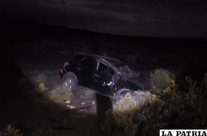 El chofer fue encontrado sin vida dentro su motorizado / LA PATRIA
