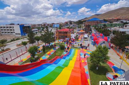 Parque Infantil Inti Raymi es revitalizado / GAMO