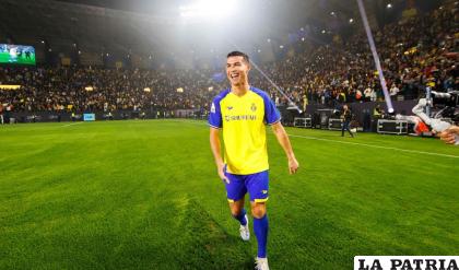 En Arabia Saudita se espera con ansias el debut de Cristiano Ronaldo /AFP