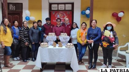 Integrantes de Ecos del Alma inician actividades con un festejo / Cortesía 
