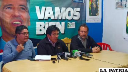 Miembros de la Dirección Nacional del MAS /LA PATRIA